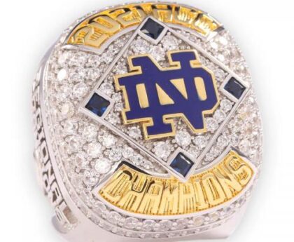 2021 Notre Dame championship ring