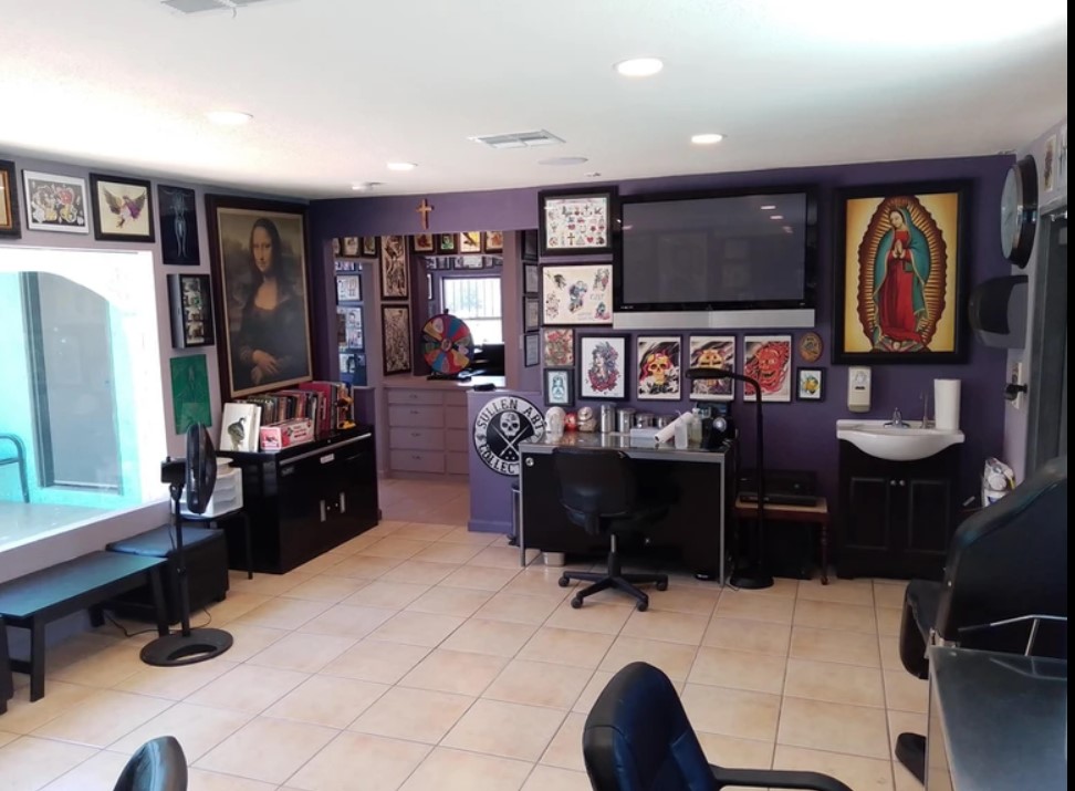 black and grey tattoo artist Lancaster CA