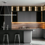 metal kitchen cabinets