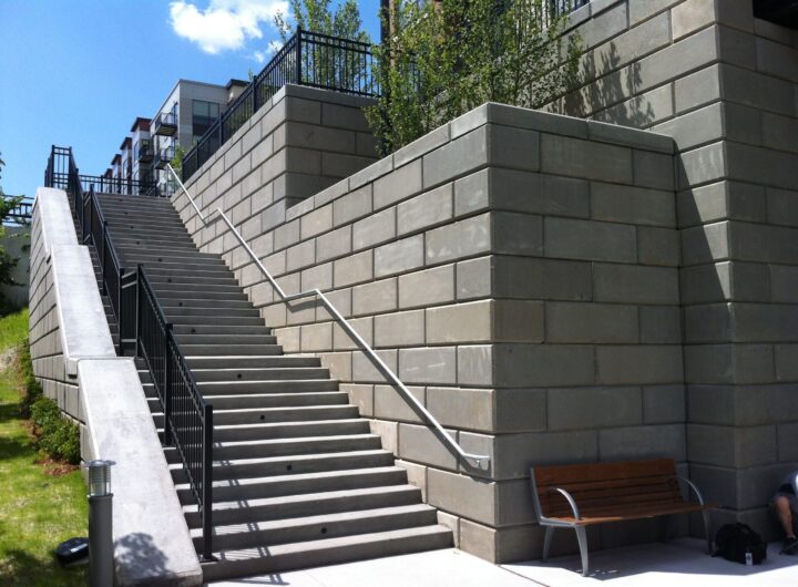retainer wall railing Birmingham AL