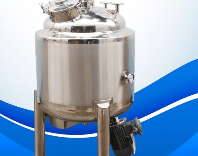 Dimple Jacketed Mixing Tank